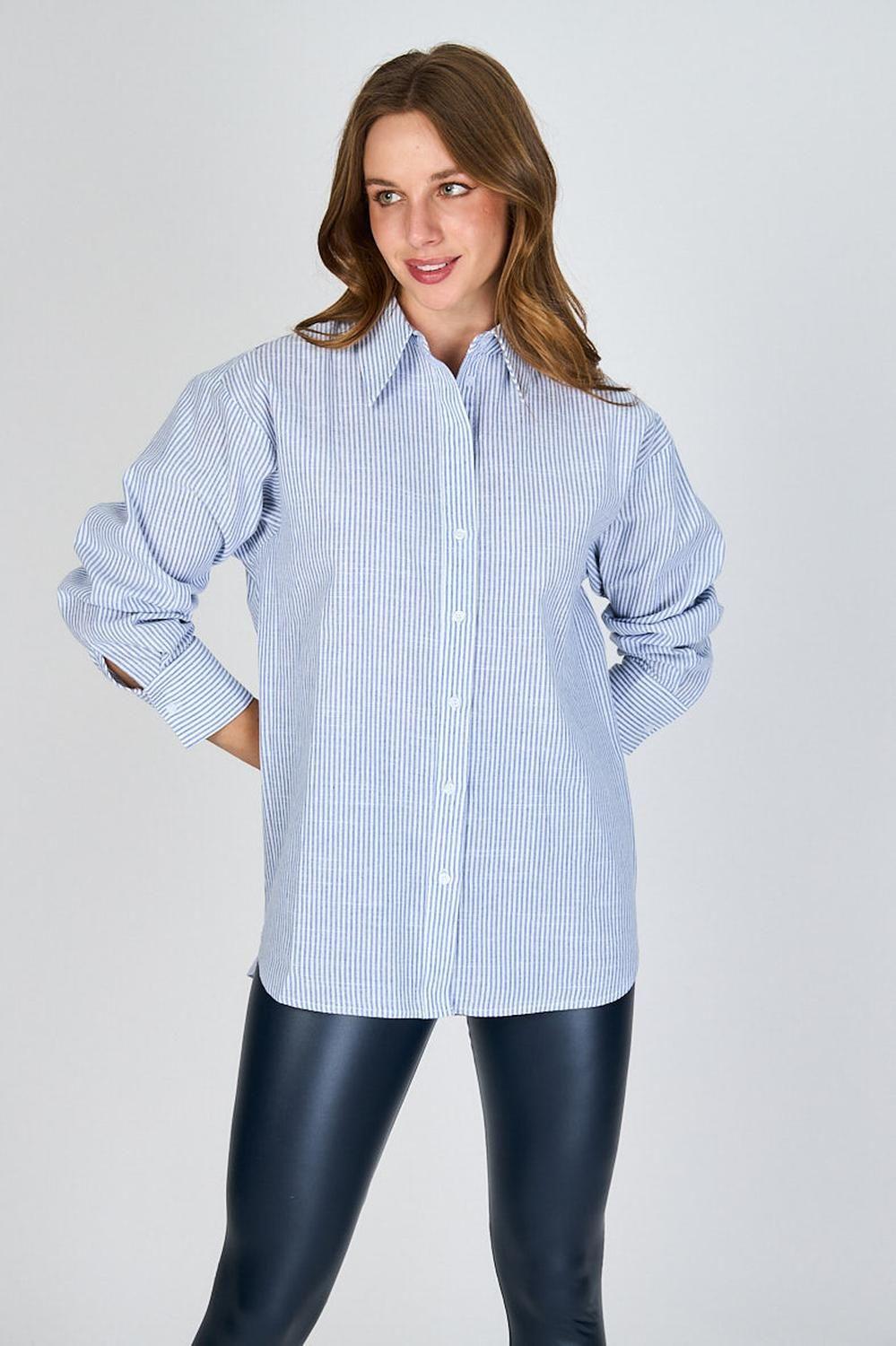 Camisa Rayada María Eclipse-4