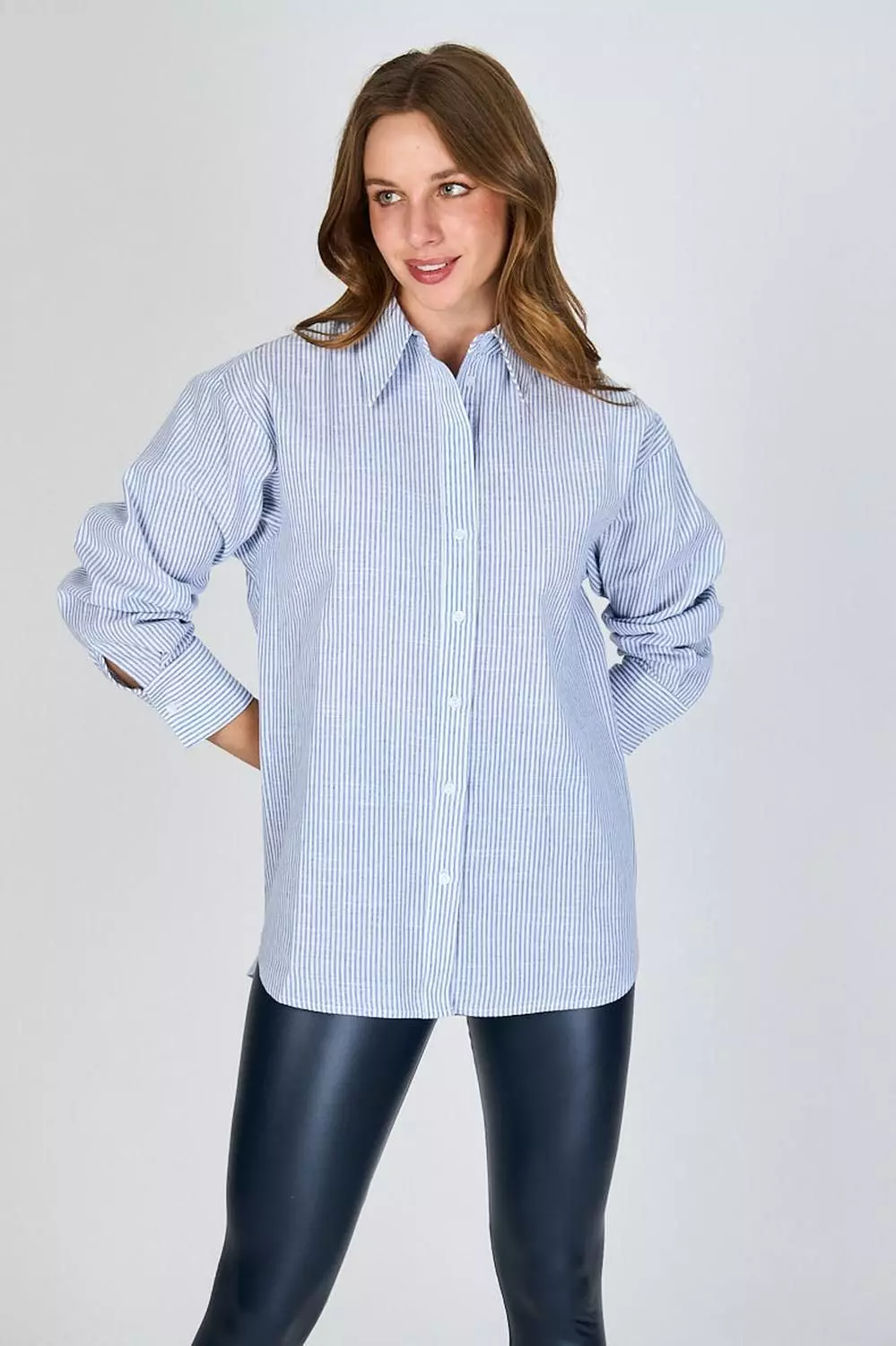 Camisa Rayada María Eclipse-1
