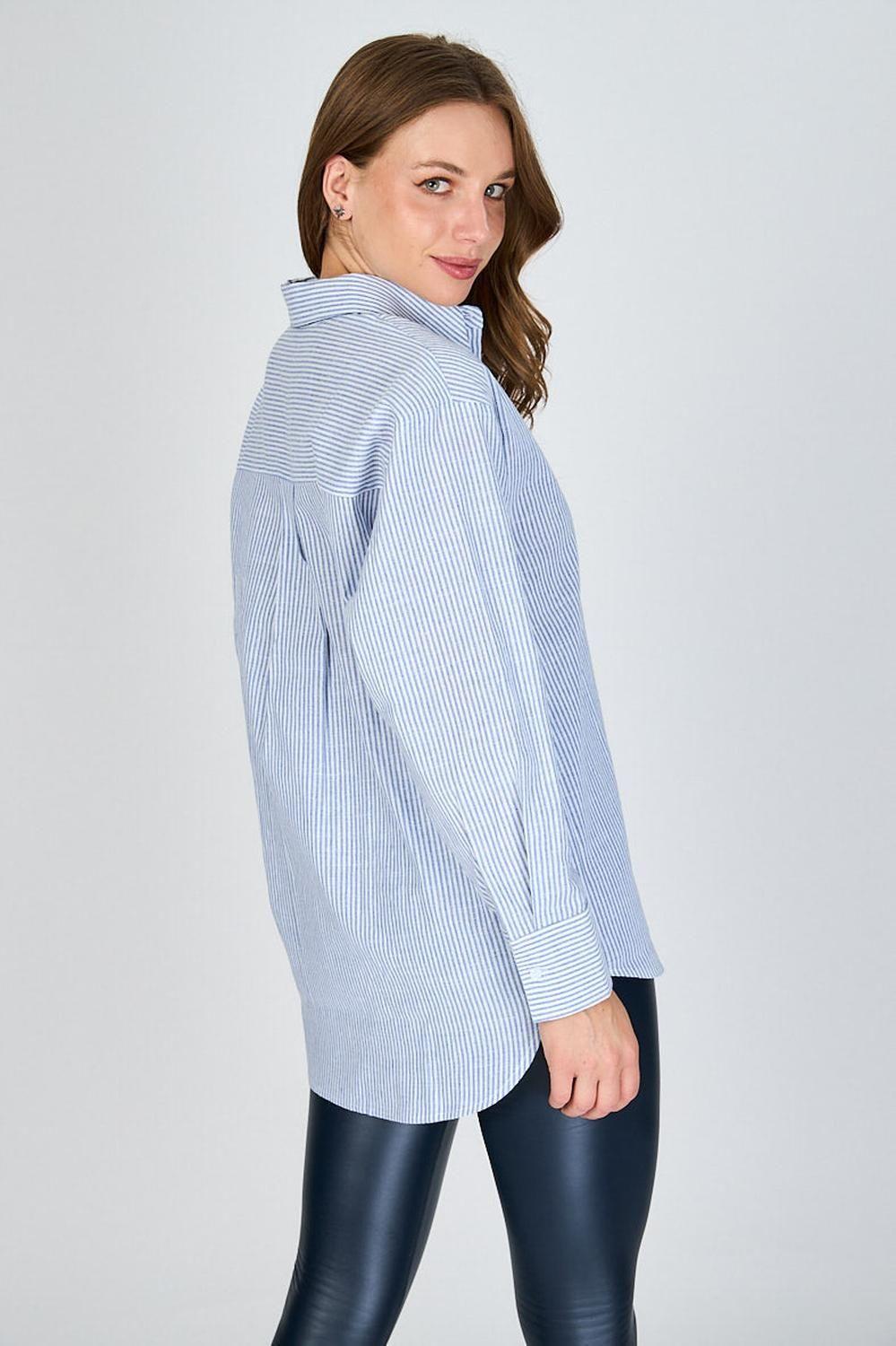 Camisa Rayada María Eclipse-2