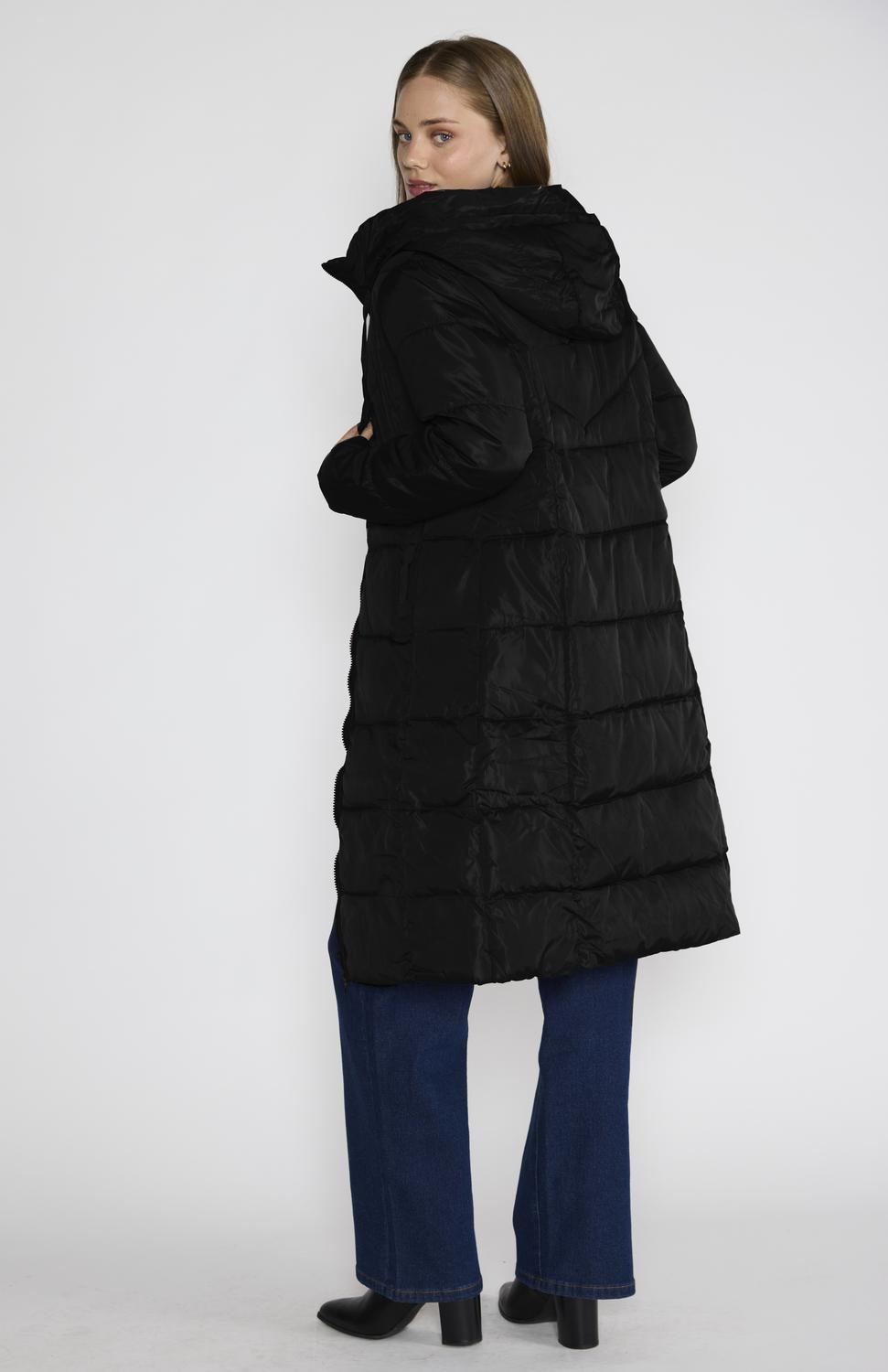 Parka Larga Antonia Negra-2