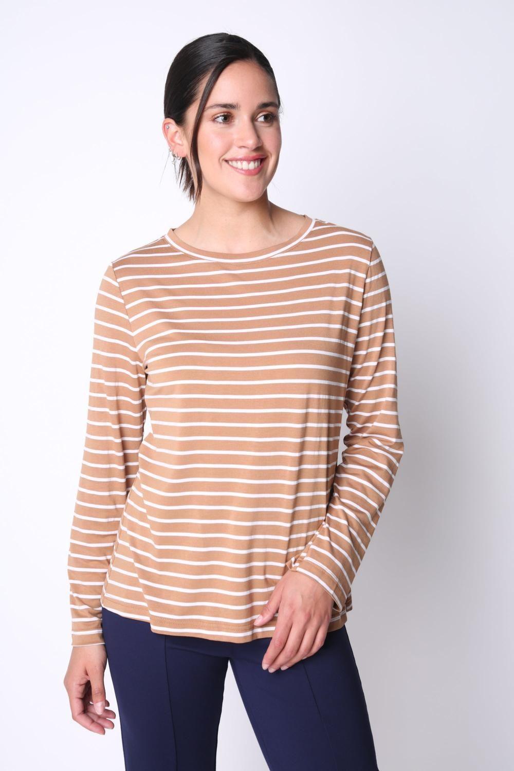 Polera Isabel Café Woman by Eclipse-0