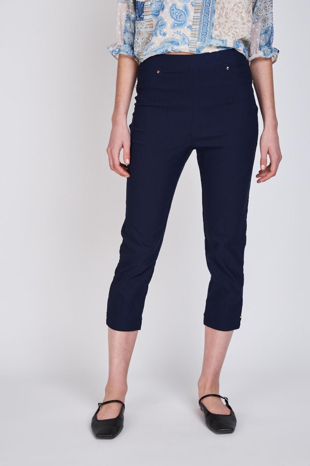 Pantalón Capri Diana Azul Marino Woman by Eclipse-0