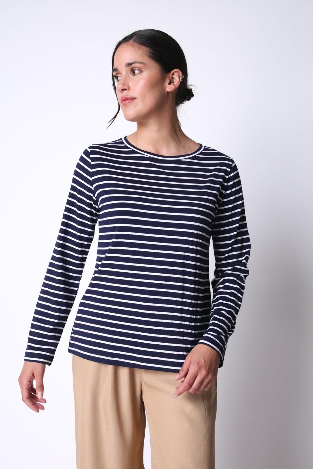 Polera Isabel Azul Marino Woman by Eclipse-0