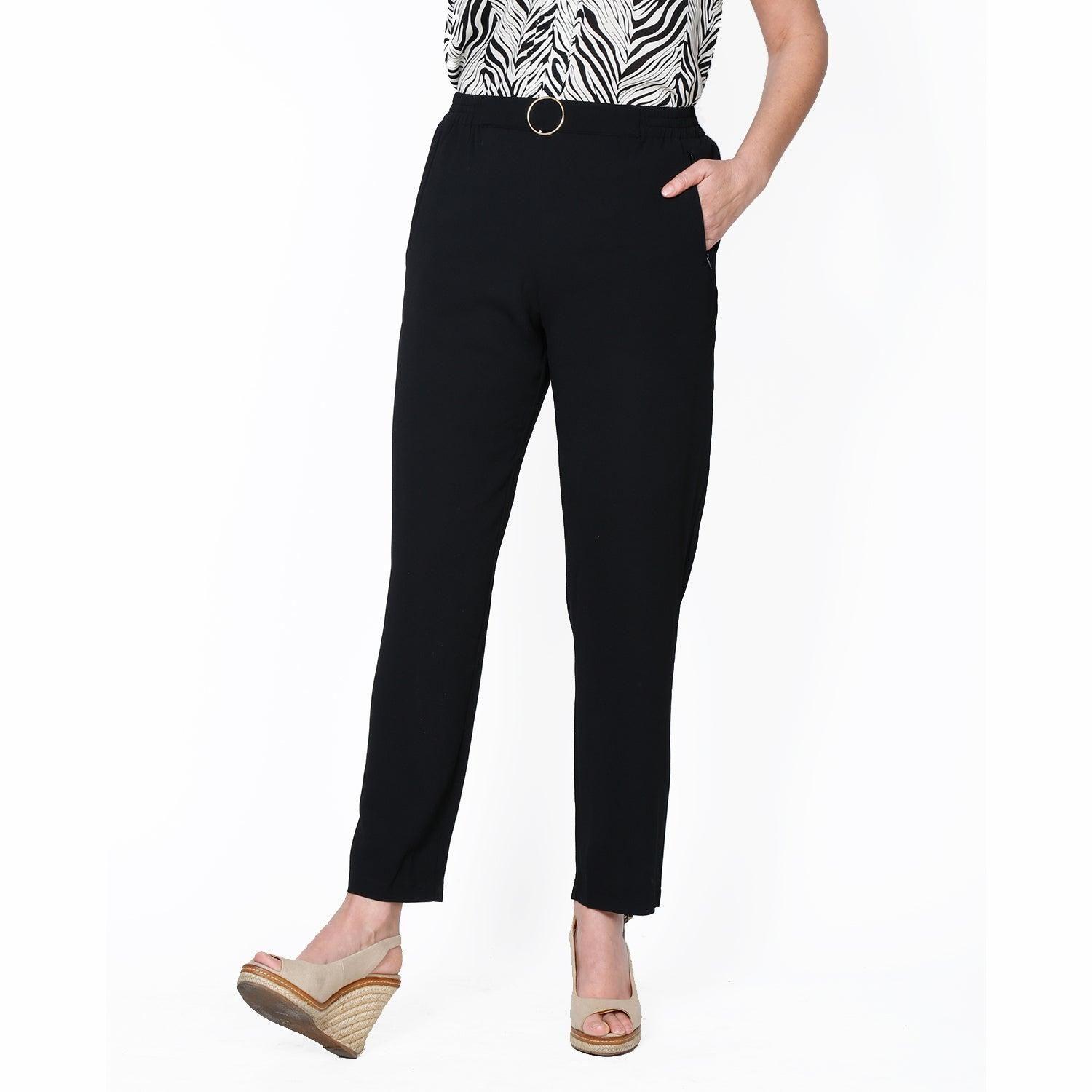 Pantalon Doris Negro Woman By Eclipse-0