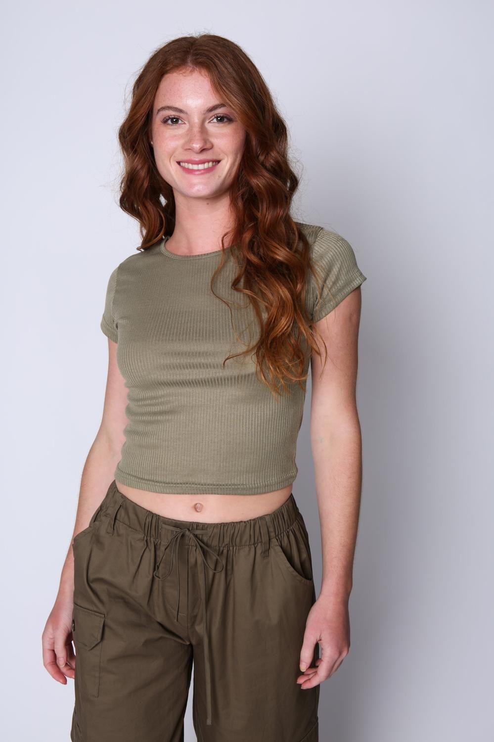 Polera Sara Verde Militar ATR-0