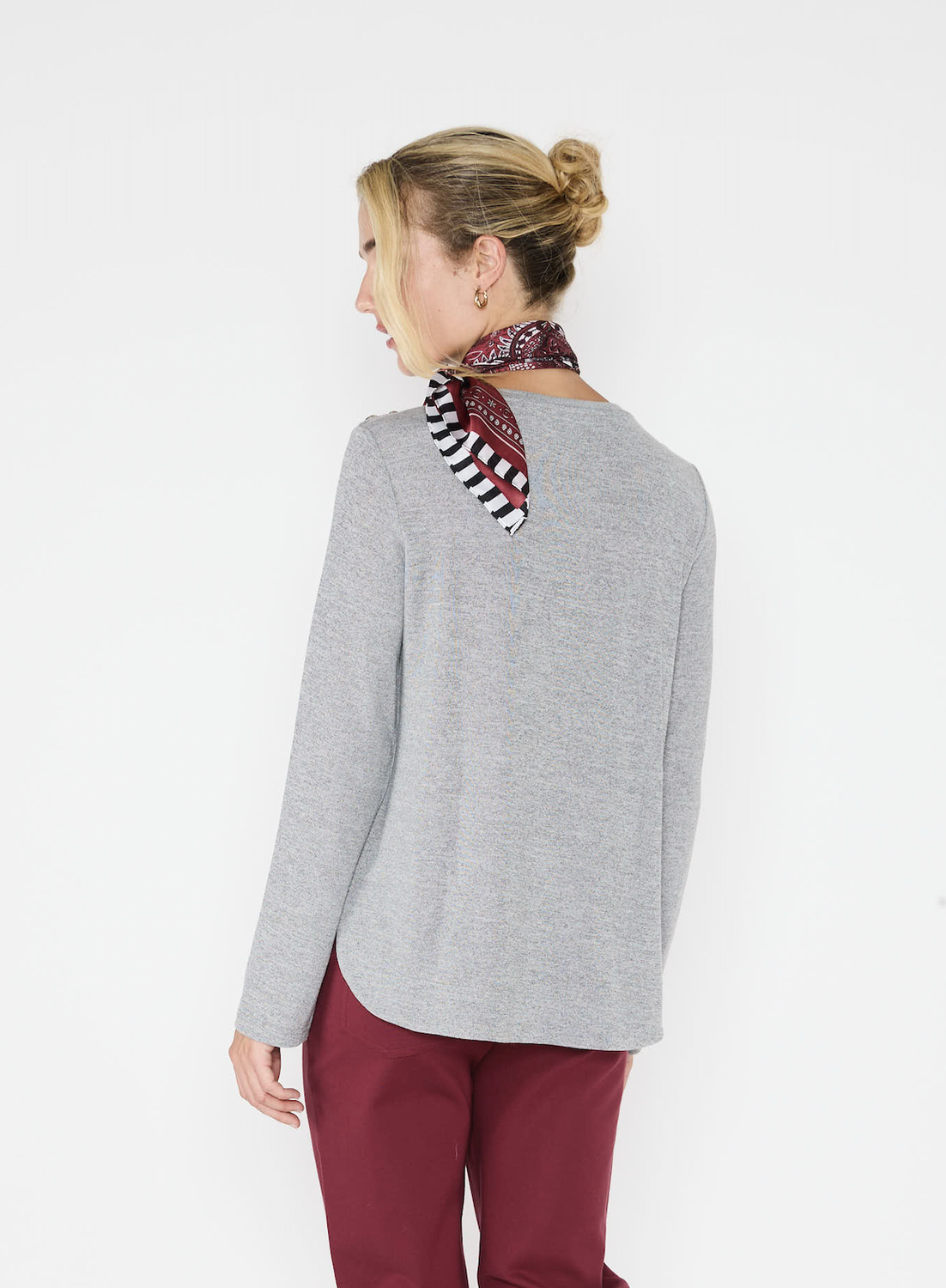 Polera Clarisa Gris-3