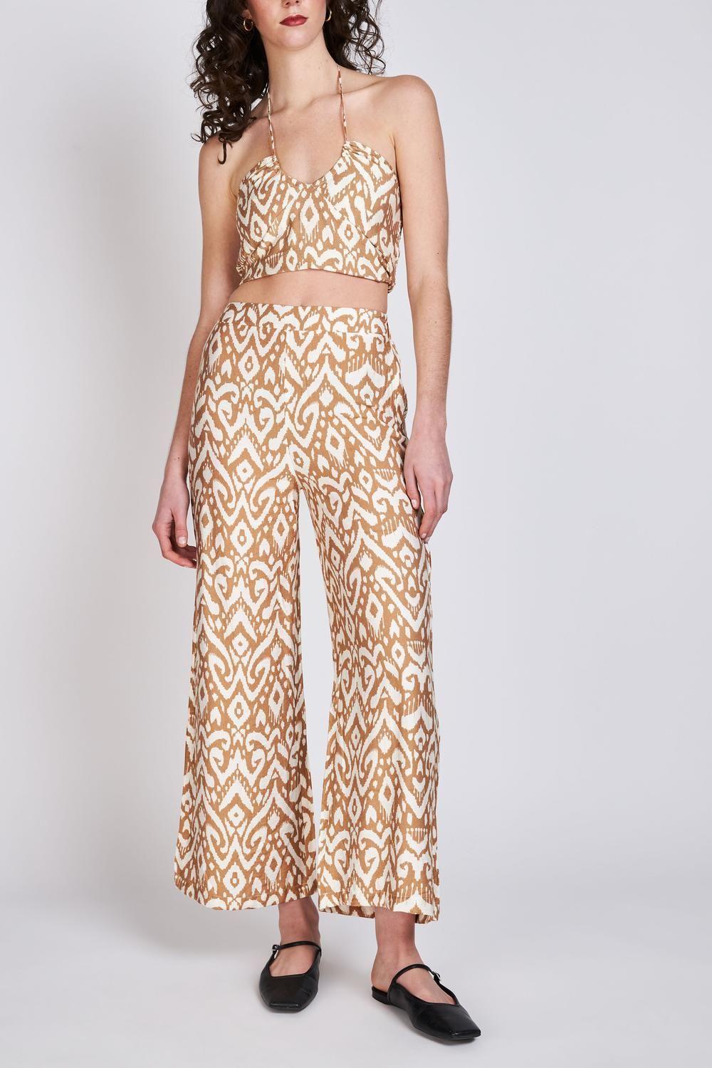 Top Al Cuello Leticia Beige Eclipse-0