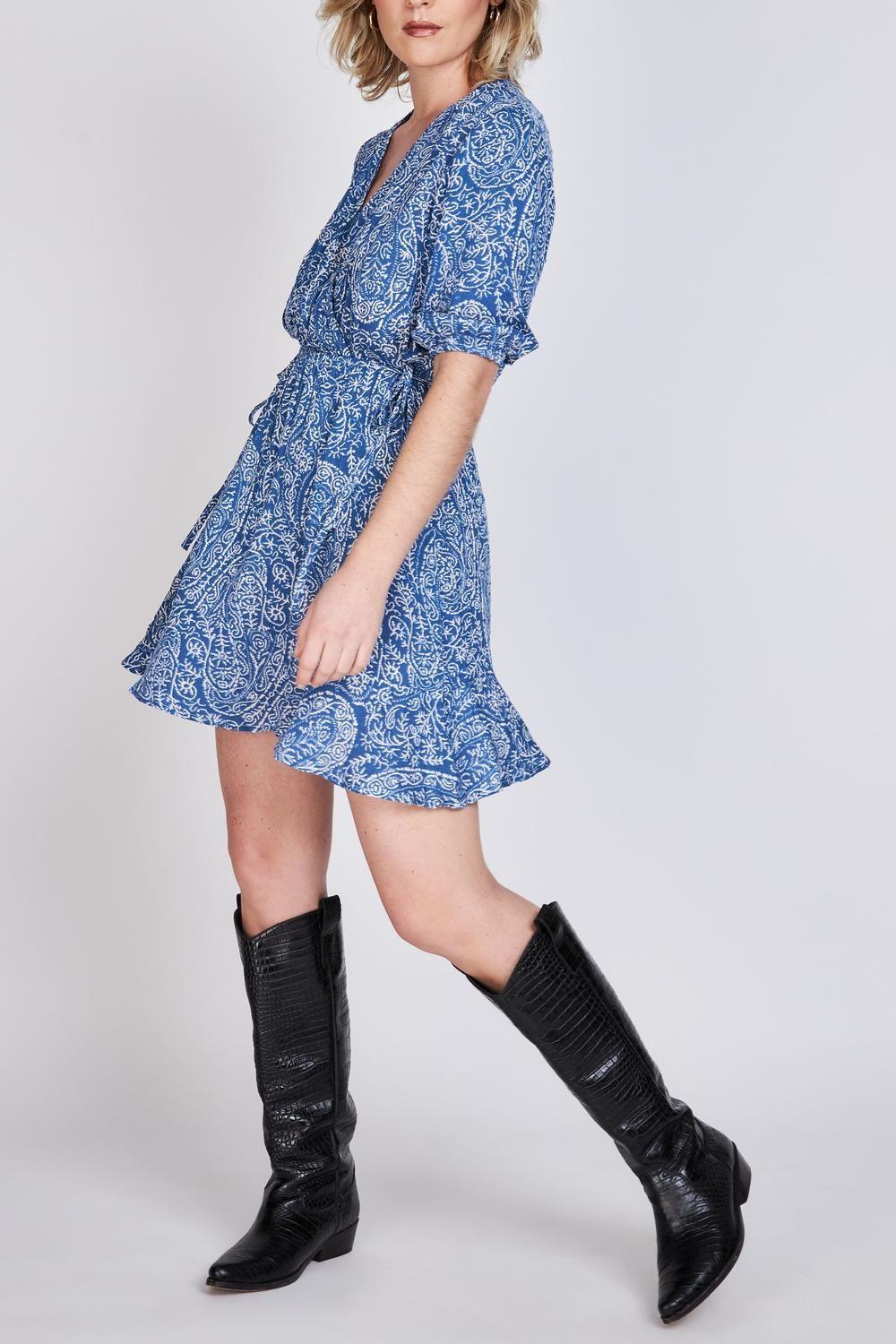 Vestido Estampado Vale Azul Eclipse-3