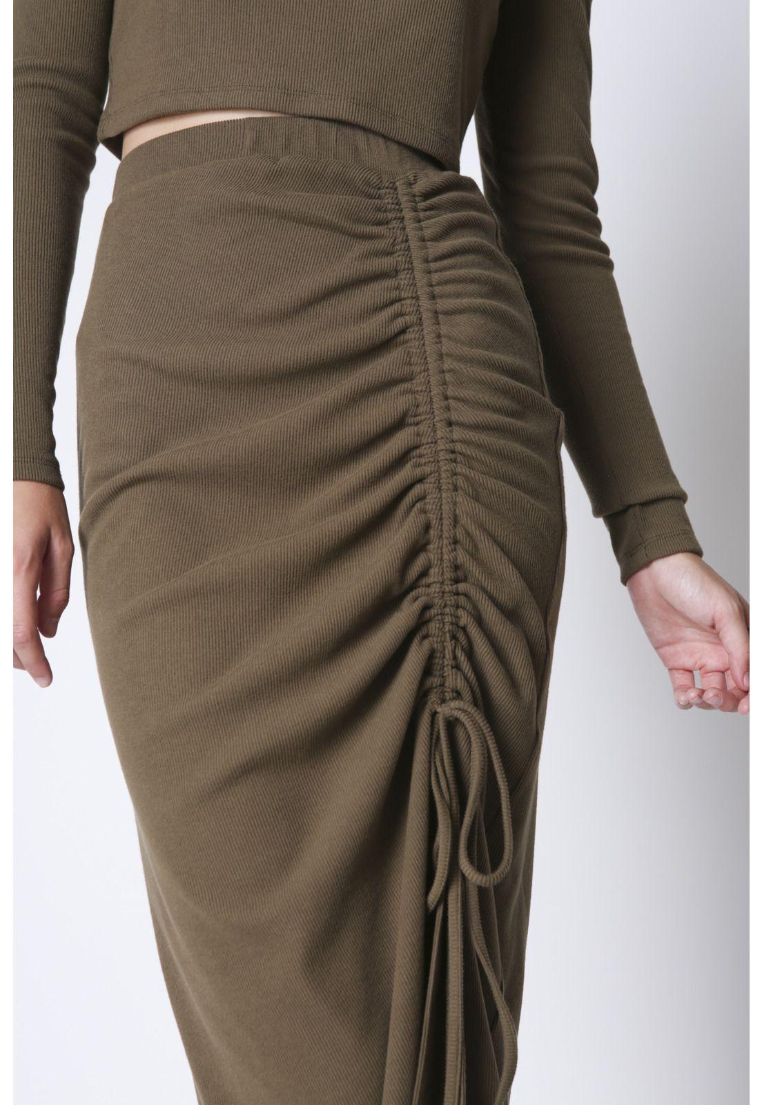 Falda Mika Verde Atrevida-2