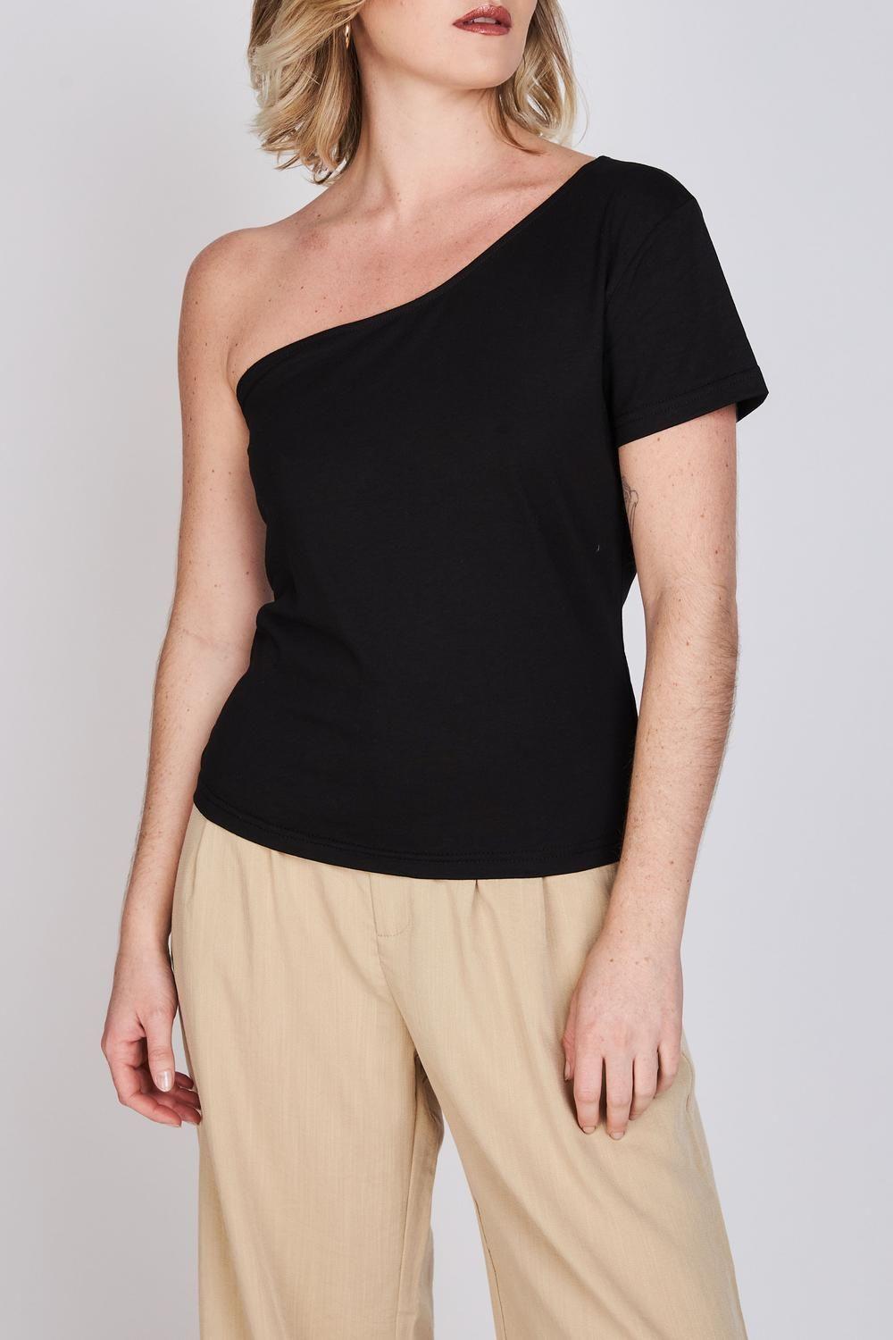 Polera Asimétrica Sofía Negro ATR by Eclipse-0