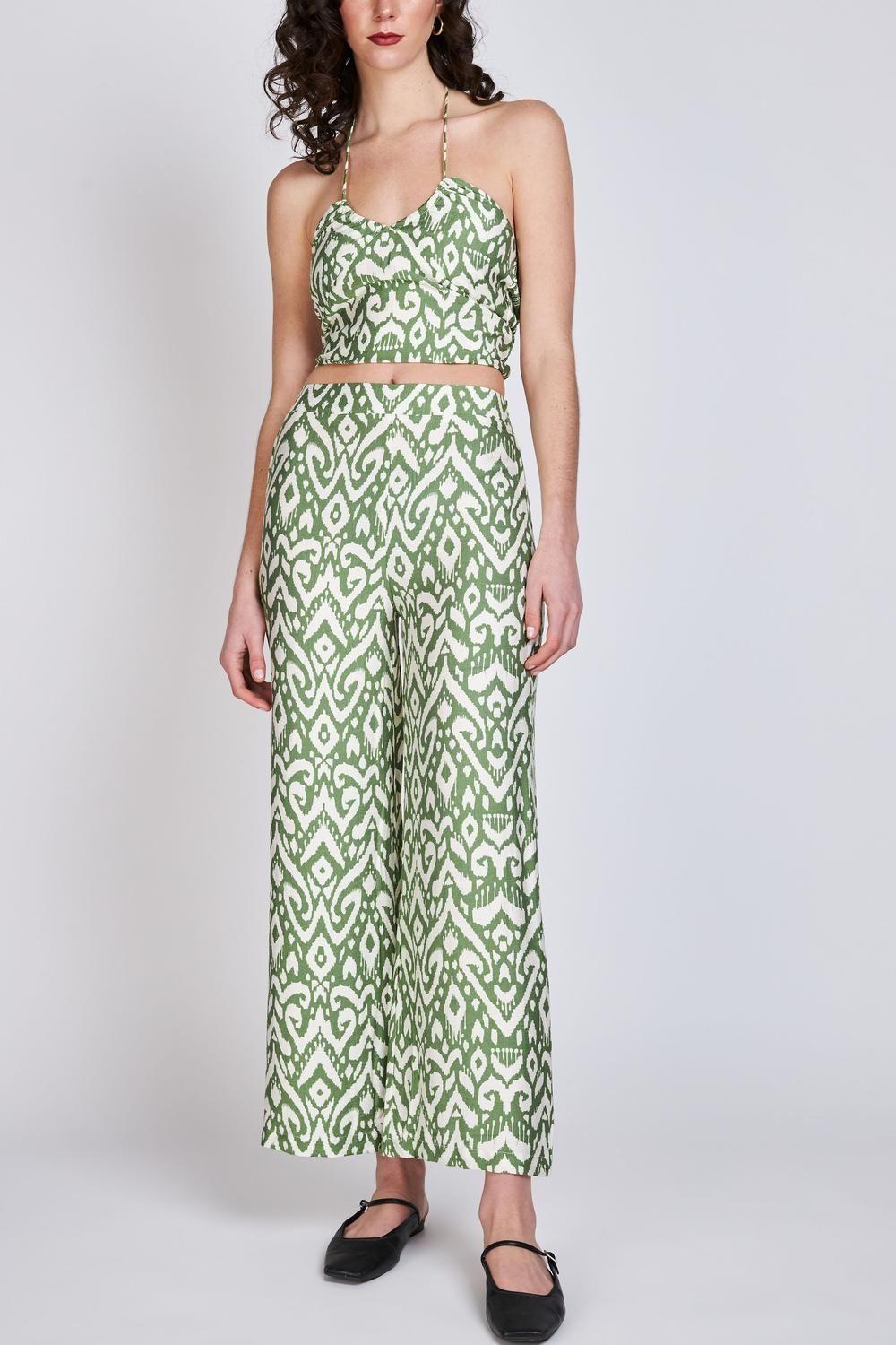 Top Al Cuello Leticia Verde Eclipse-1