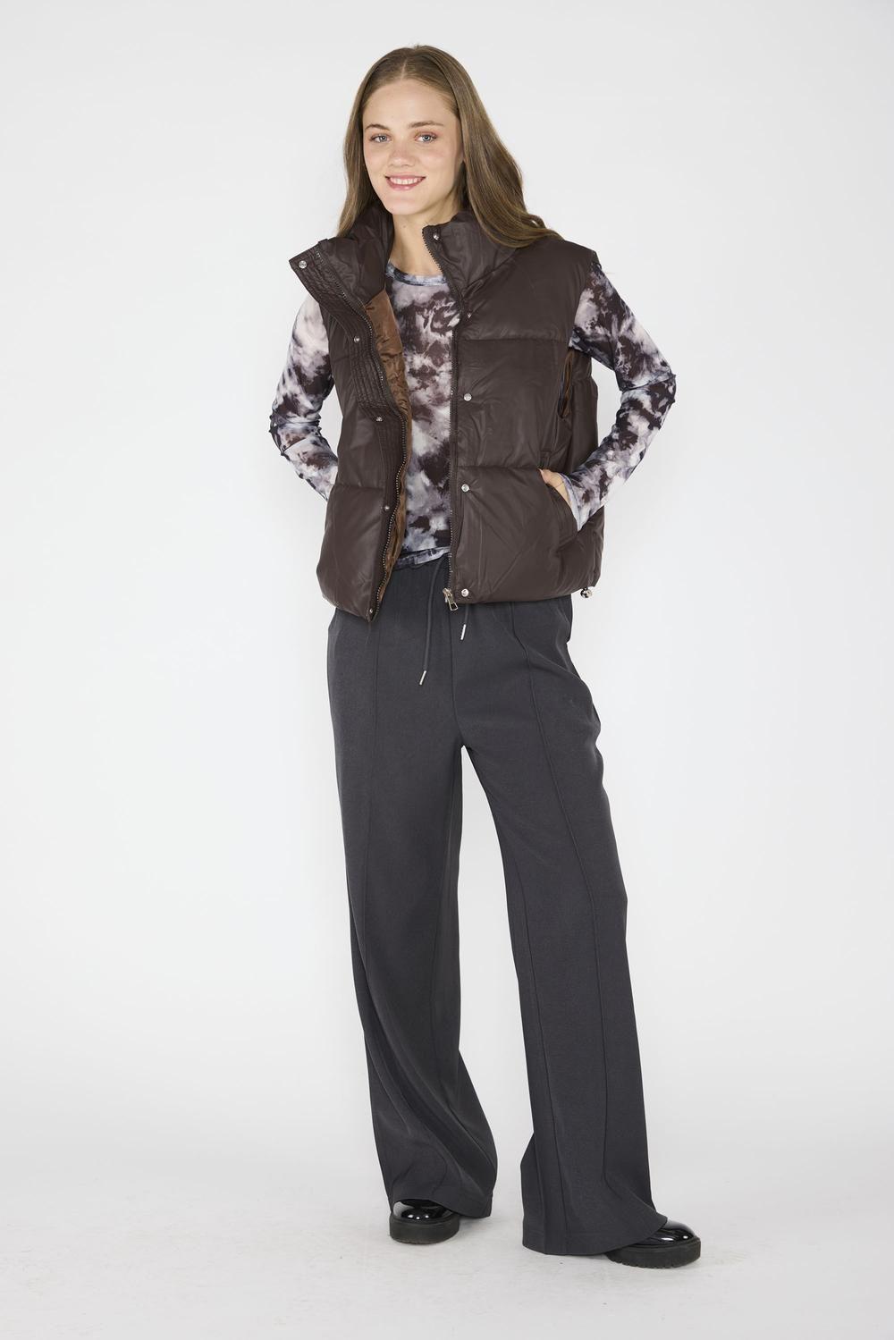 Parka Sin Mangas Anastasia Café-3