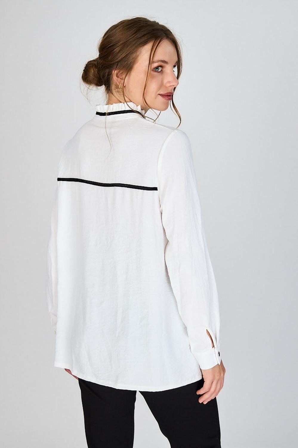 Blusa con Lazo Anastasia Crudo Woman by Eclipse-1
