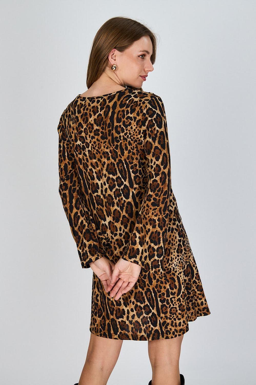 Vestido Animal Print Isi Eclipse-1