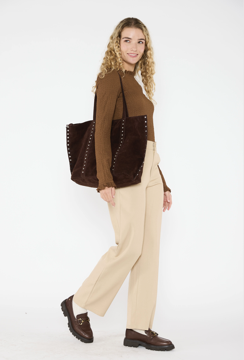 Polera Josefa Chocolate-2