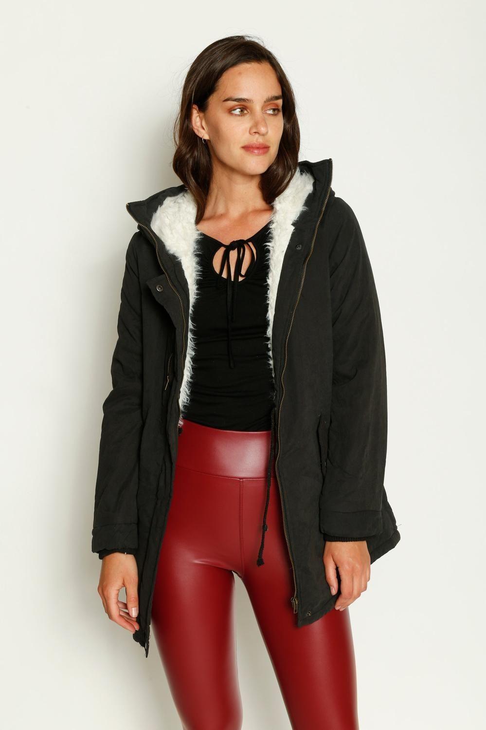 Chaqueta Tina Negro Eclipse-0