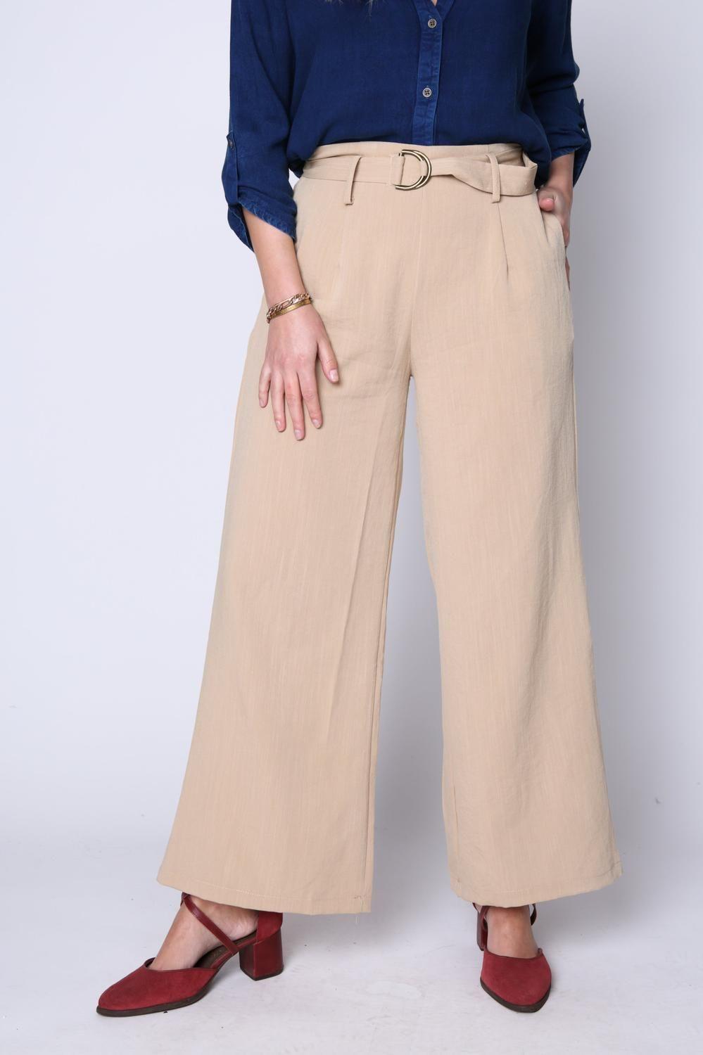 Pantalón Cintia Beige Eclipse-0