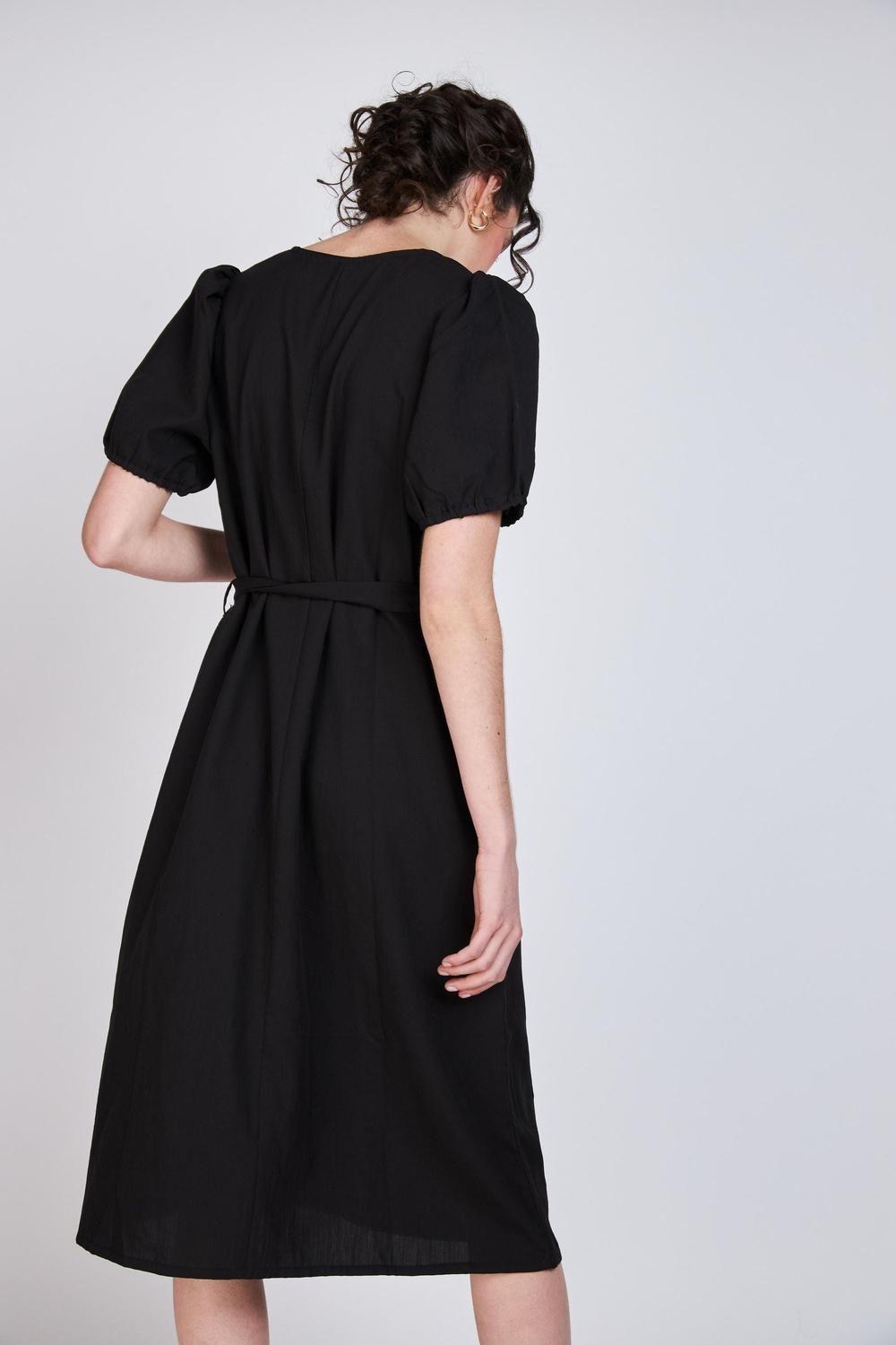 Vestido Largo Tere Negro Negro Woman by Eclipse-1