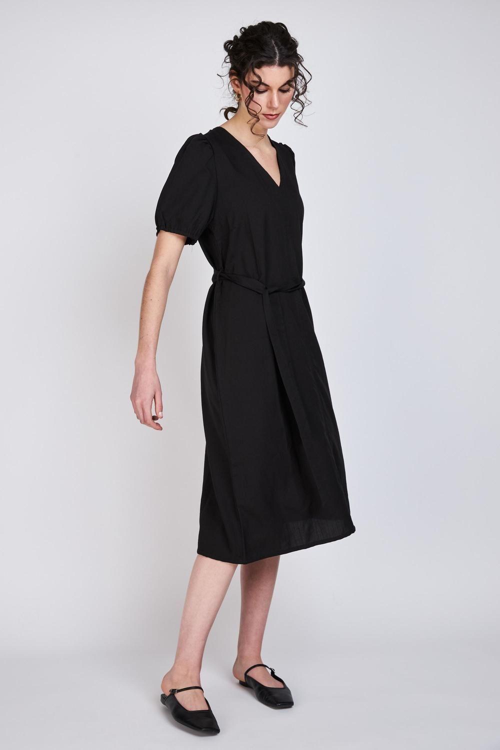 Vestido Largo Tere Negro Negro Woman by Eclipse-3