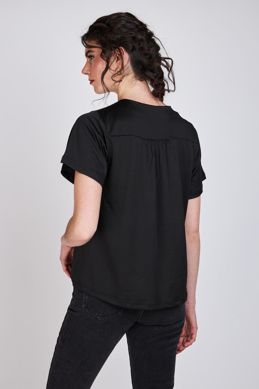 Polera Manga Campana Gala Negro Woman by Eclipse-2