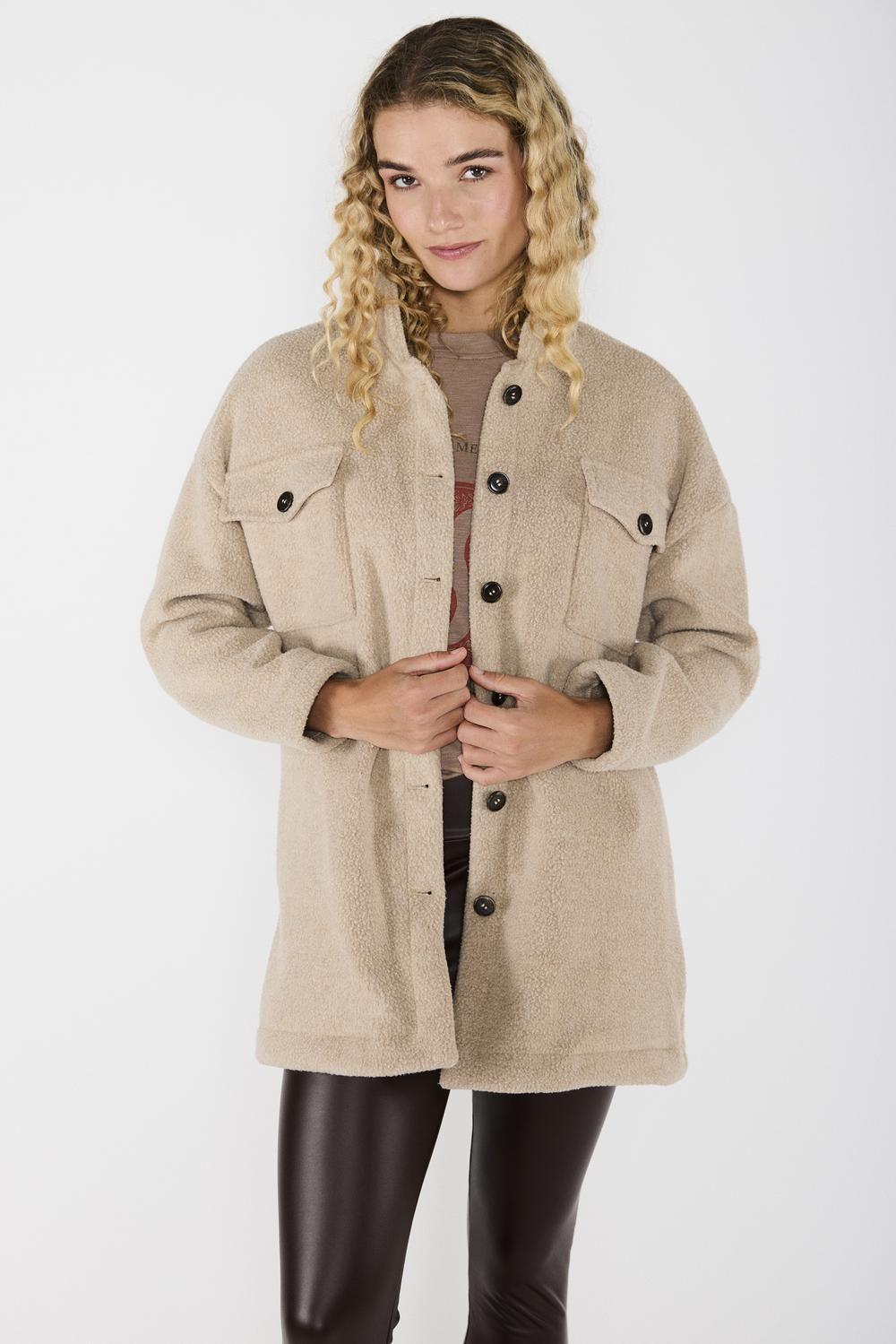 Chaquetón Camila Crudo-0