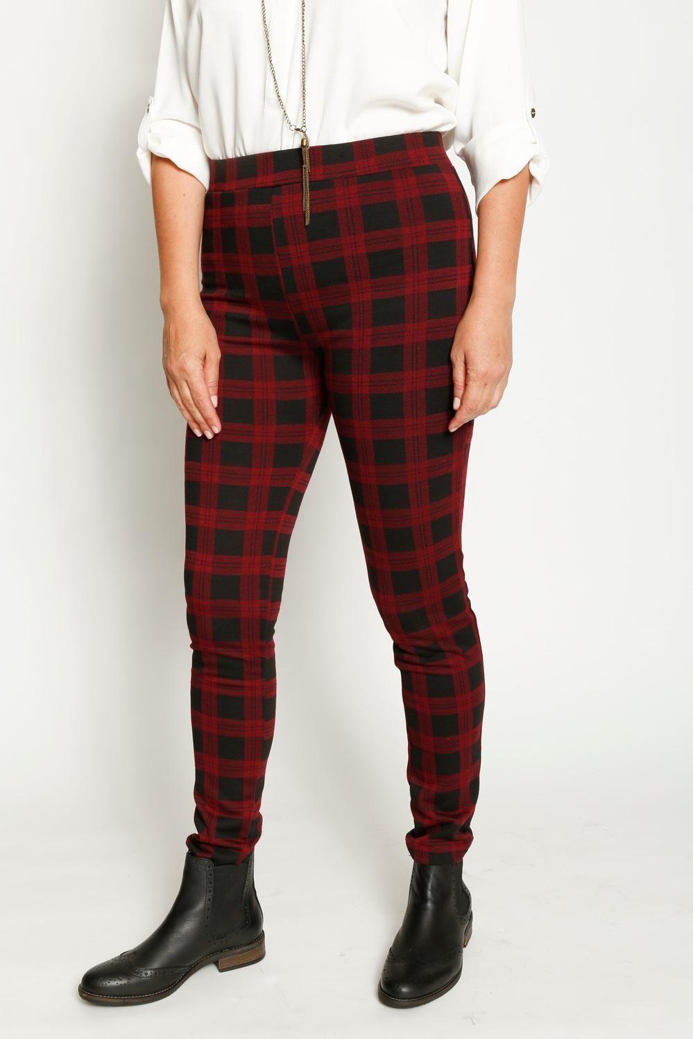 Pantalón Luana Burdeo Woman By Eclipse-0