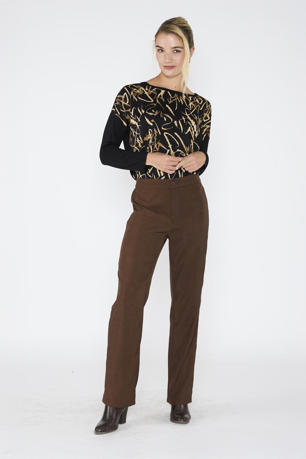 Pantalón Sara Chocolate-3