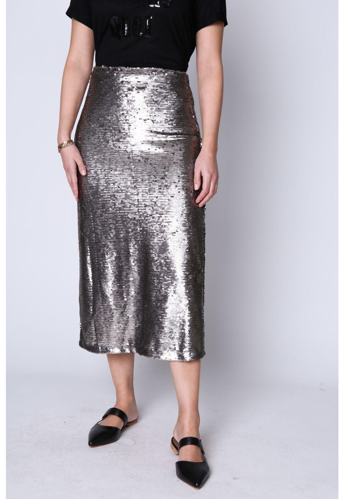 Falda Midi Mane Silver Eclipse-2