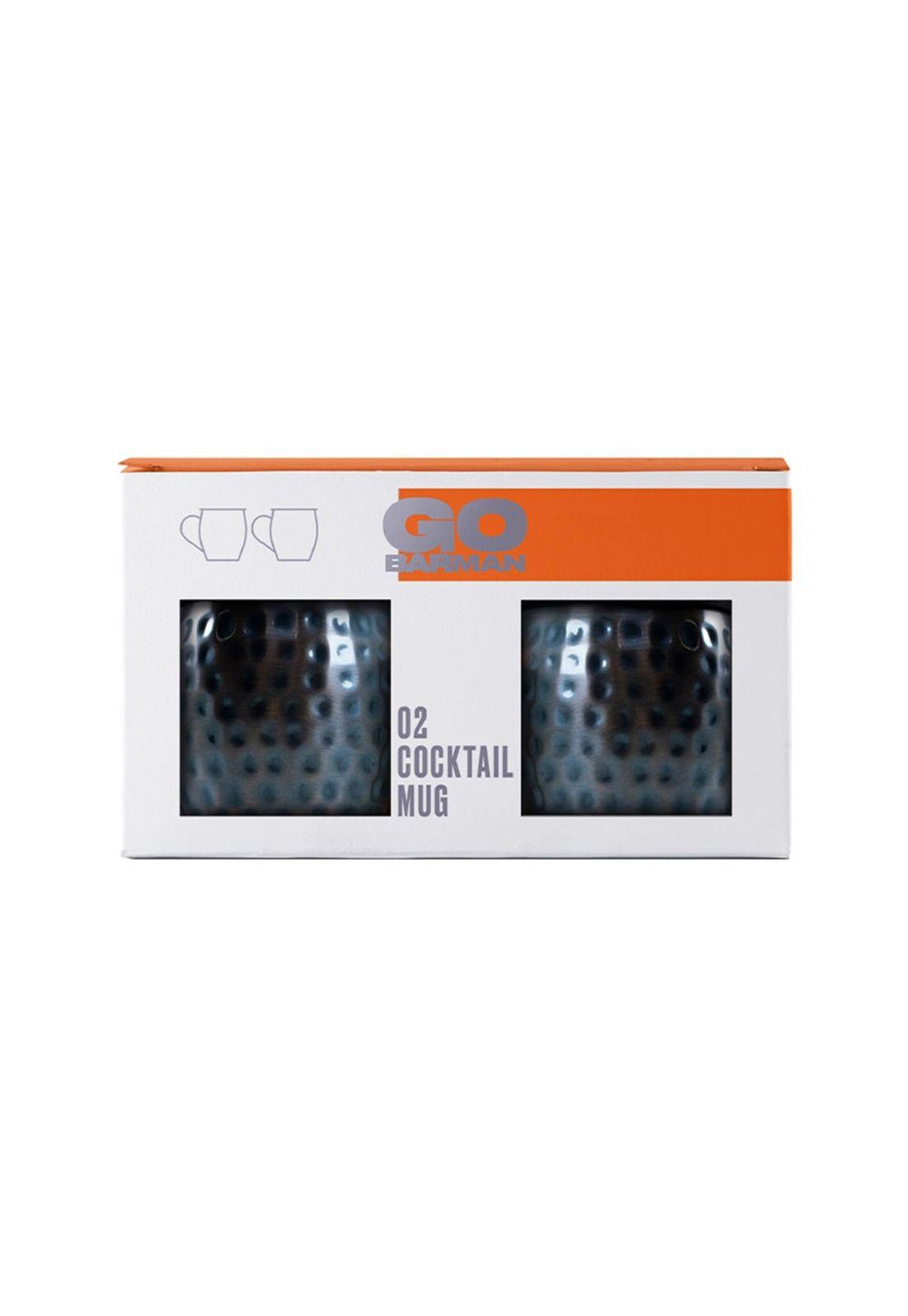 Set 2 Moscow Mule Mug 500cc – Go Barman Negro-0