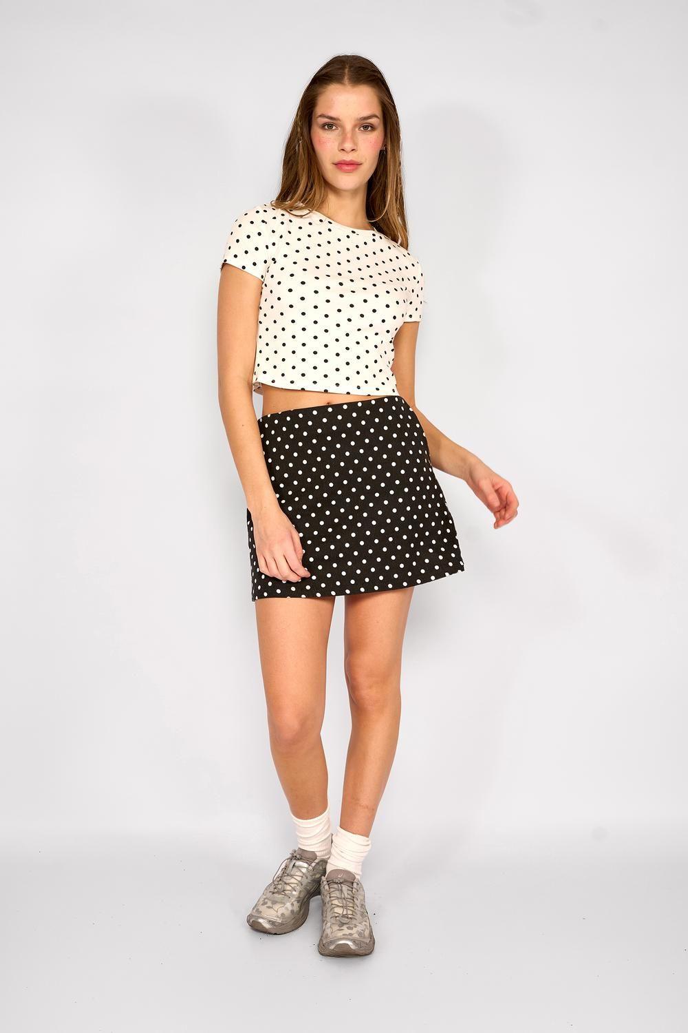 Polera Lunares Pascal Blanco-3