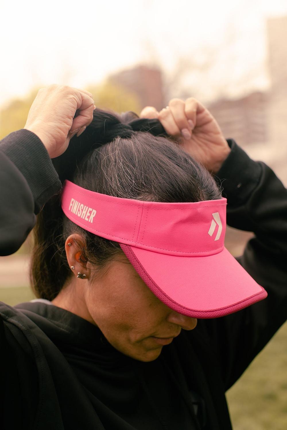 Visera Running "Pace Pro" Fucsia Finisher-5