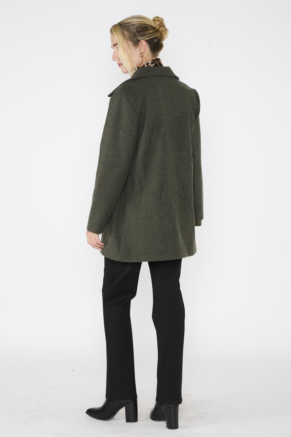 Chaqueta Montgomery Virginia Verde Militar-2