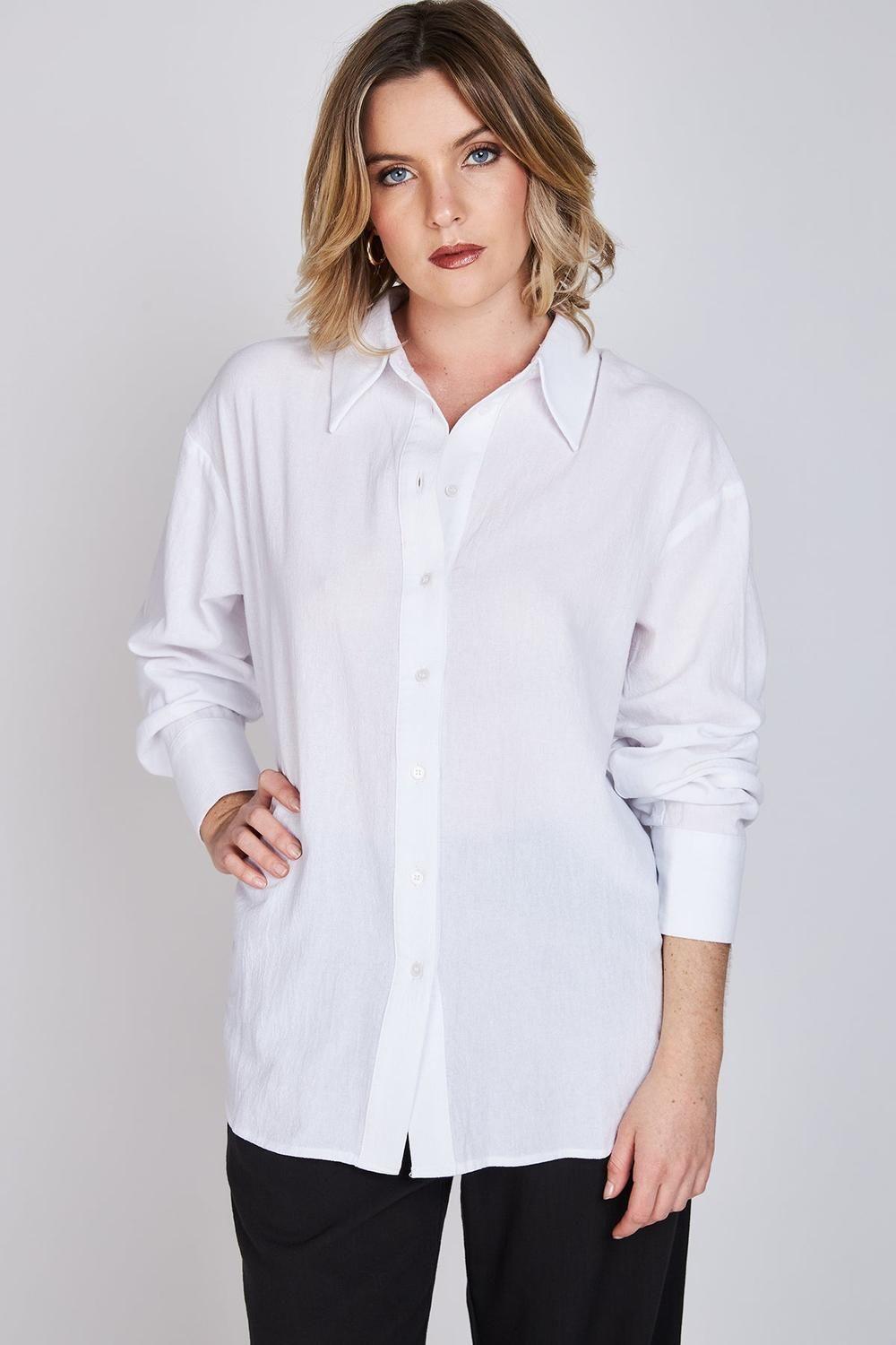 Camisa Oversize María Blanco Eclipse-0