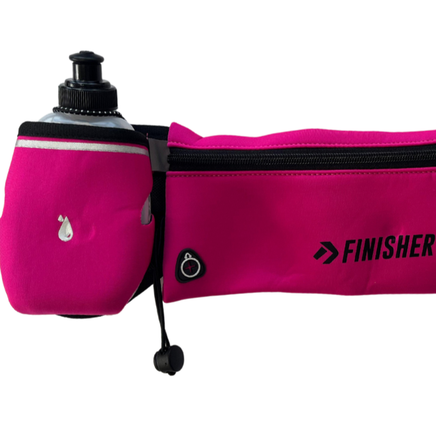 Banano Running con 2 Botellas Kathrine Finisher Fucsia-2