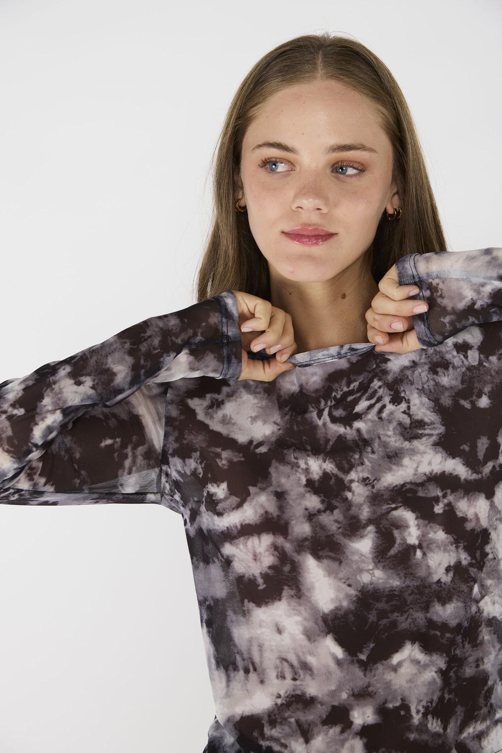 Polera Mesh Ignacia Gris-1