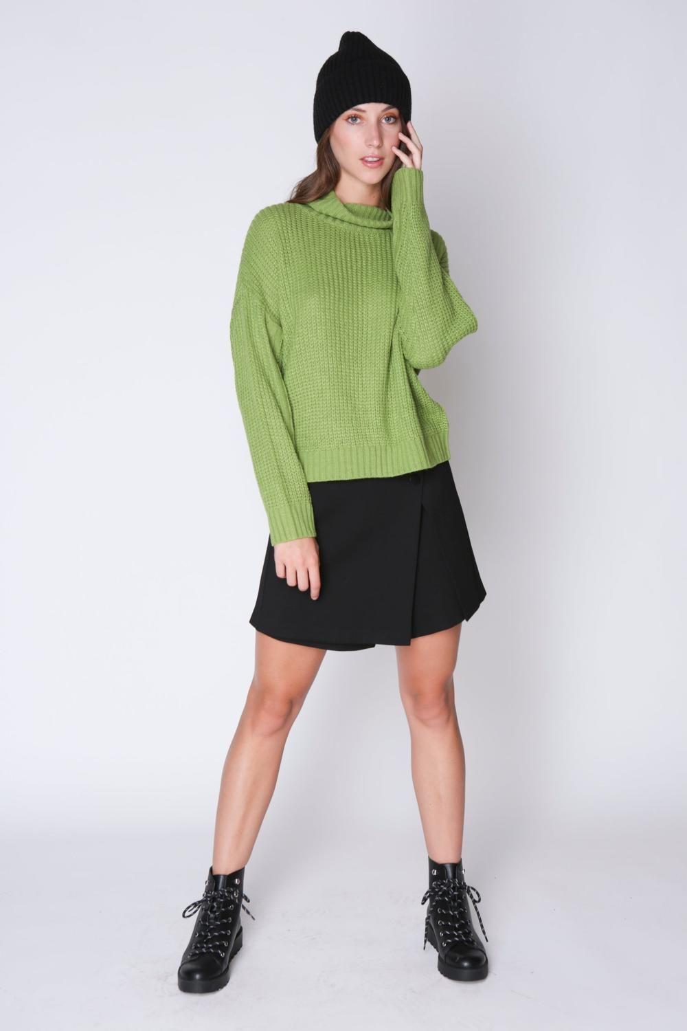 Sweater Nina Verde Atrevida-0