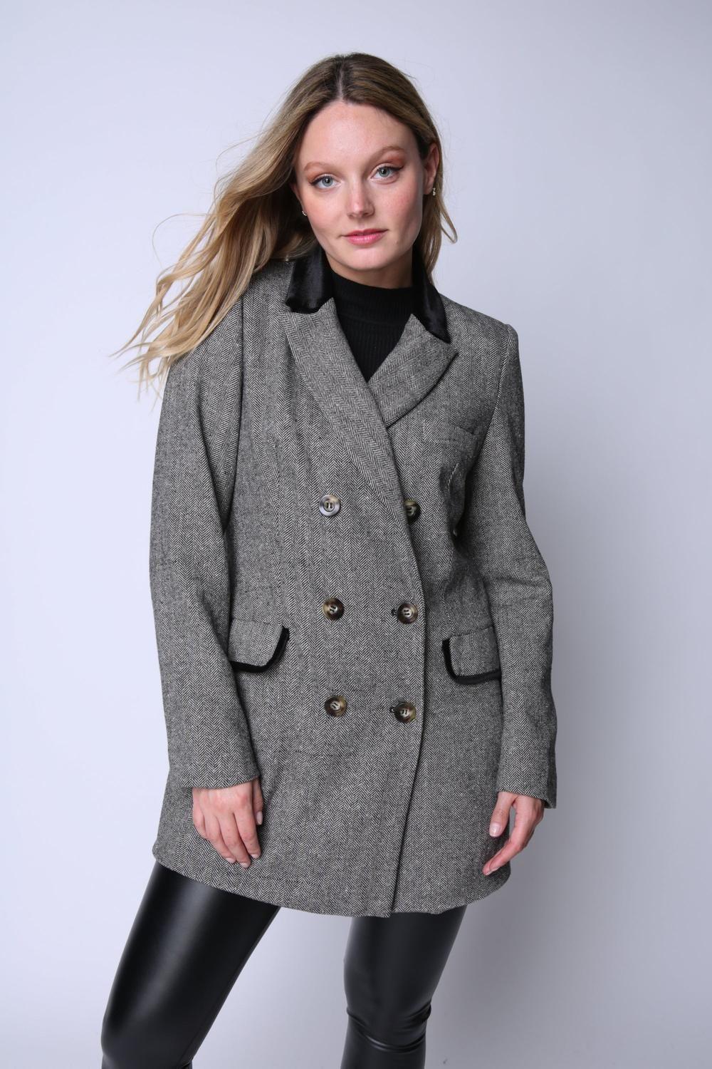 Abrigo Eloisa Gris Eclipse-0