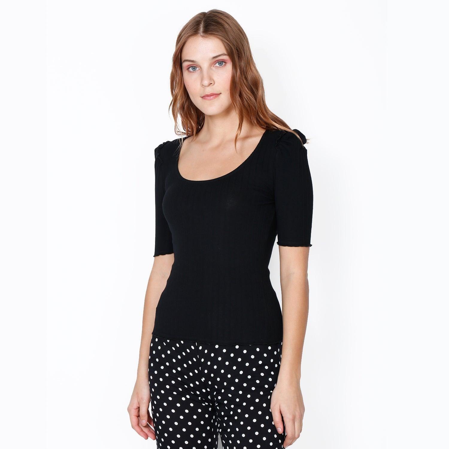 Polera Cami Negro Eclipse-0