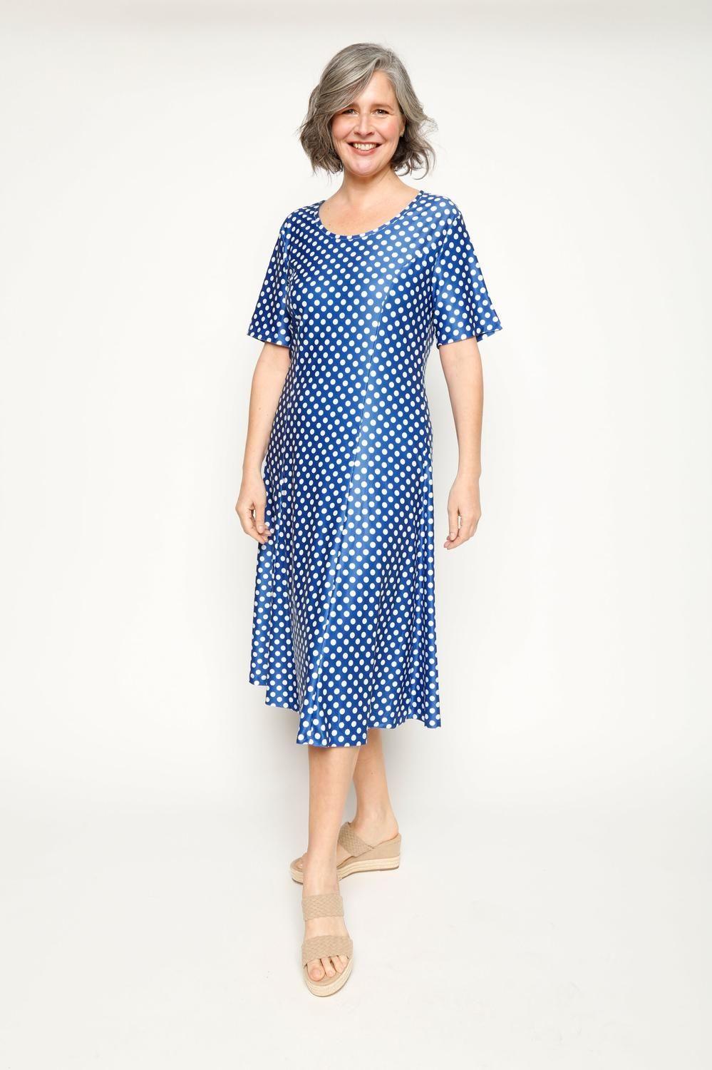 Vestido Xenia Azul Woman by Eclipse-0