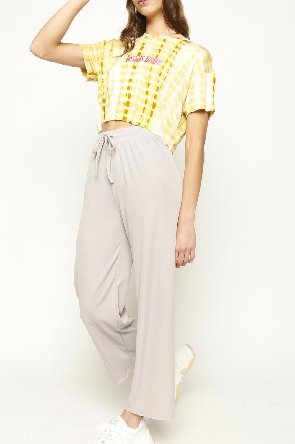 Polera Ying Amarillo Atrevida-0