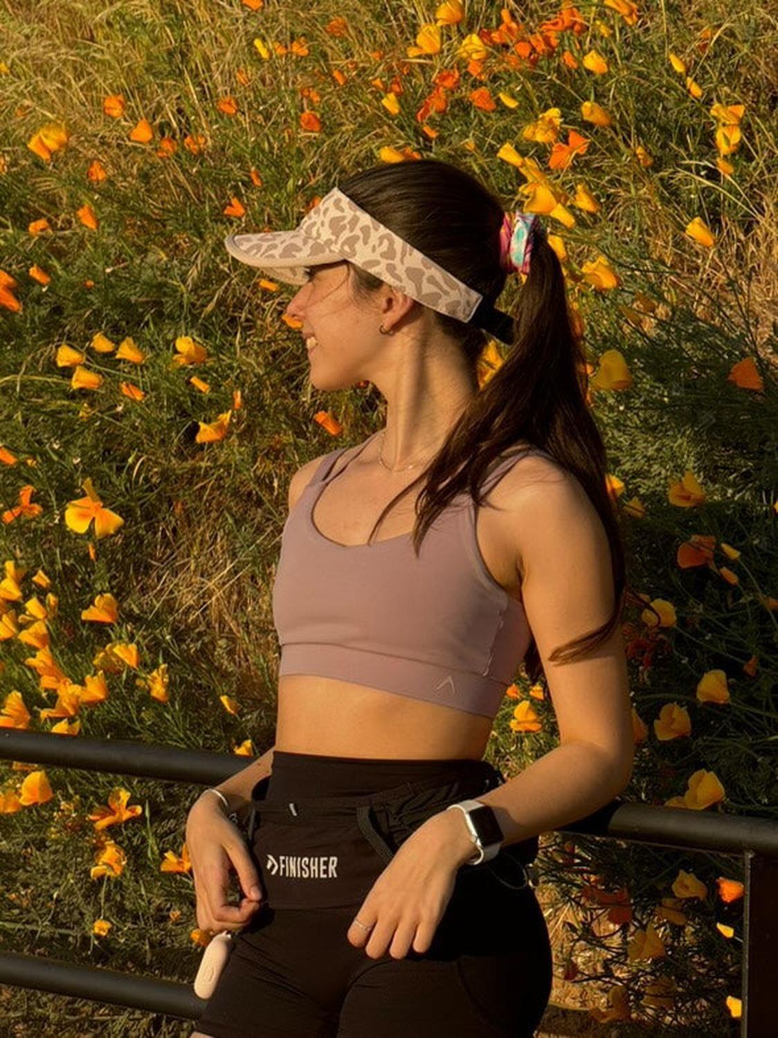 Visera Running "Pace Pro" Animal Beige Finisher-5