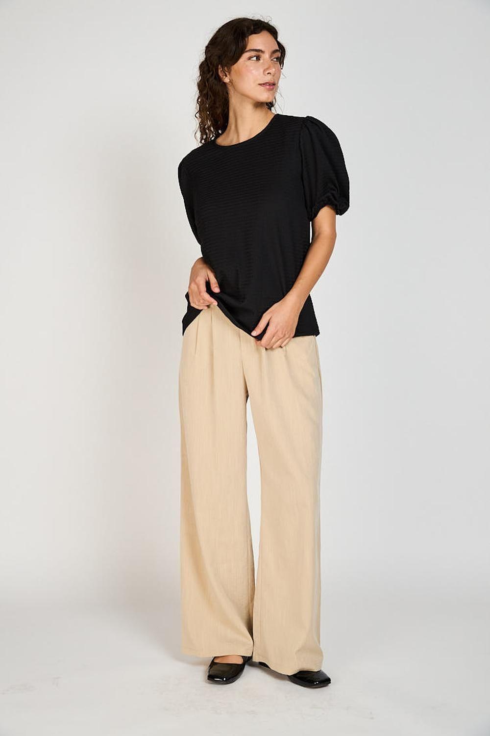 Polera Claire Manga Campana Eclipse-3