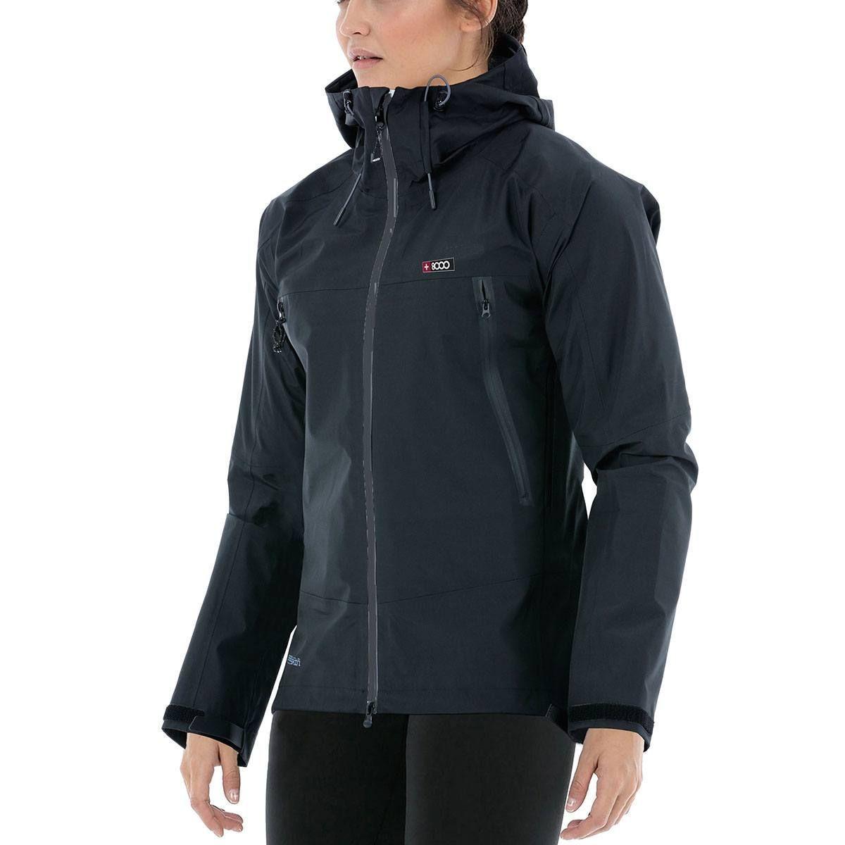 Chaqueta Impermeable Erebus Negra-0