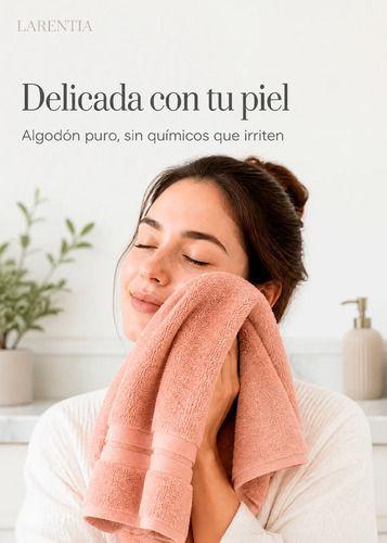 Toalla De Baño Grande De Algodon 100% Xl 70x140 600g Suave Beige-7