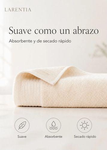Set 3 Toallas De Baño Grandes De Algodon 100% Xl 70x140 500g Verde-0