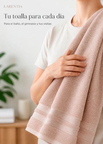 Toalla De Baño Grande De Algodon 100% Xl 70x140 600g Suave Gris Marengo-4