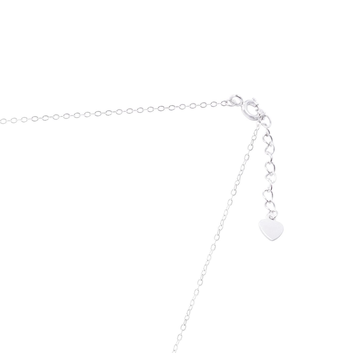 Collar de Plata Esterlina 925 Árbol de la Vida Circón-2