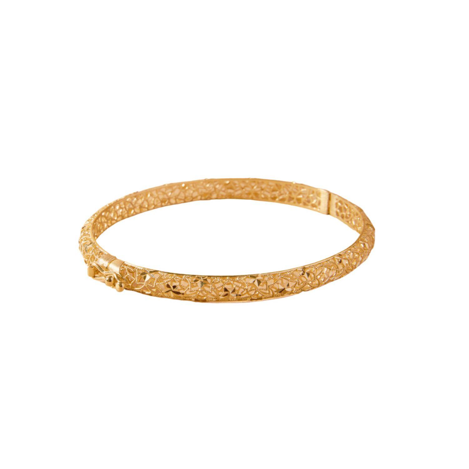 Pulsera de Oro 18kt Tipo Esclava-0