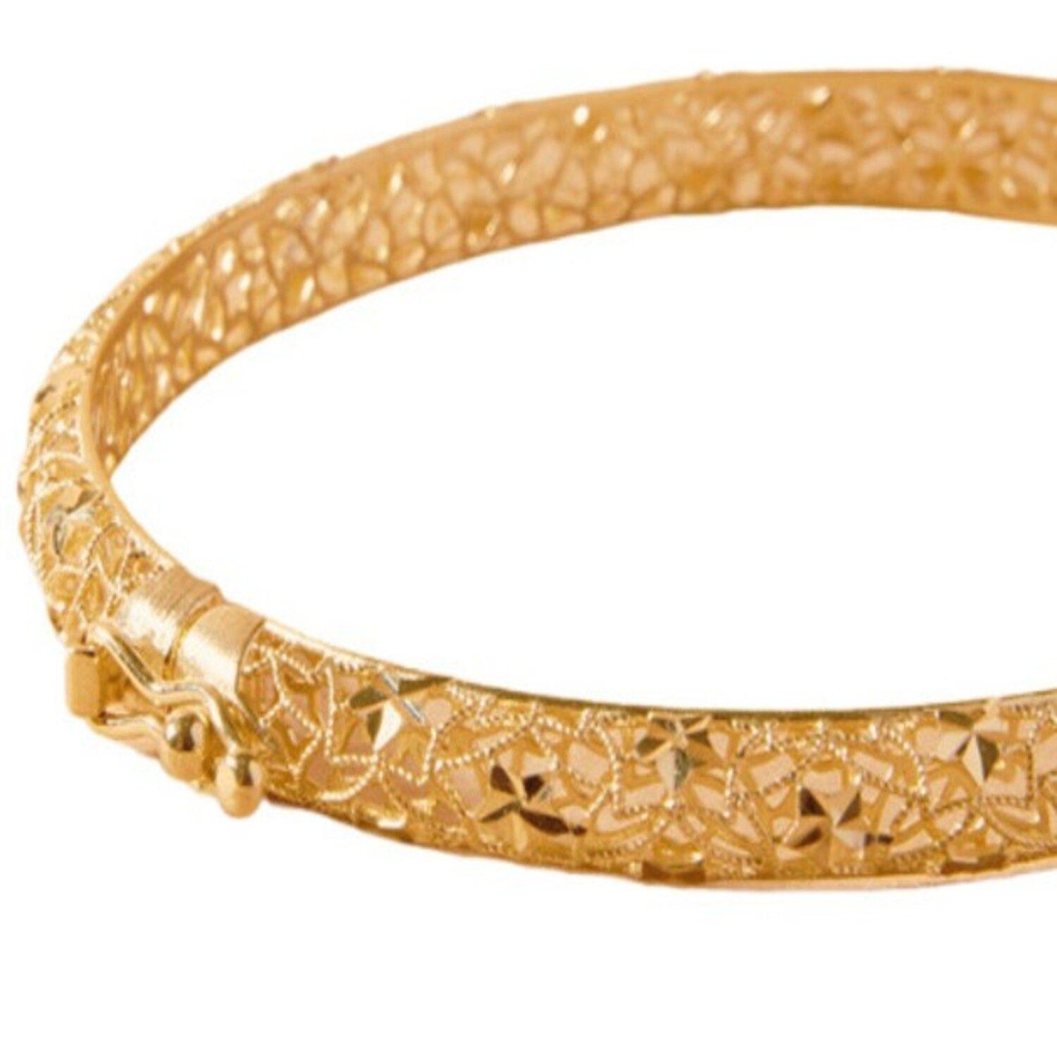 Pulsera de Oro 18kt Tipo Esclava-1