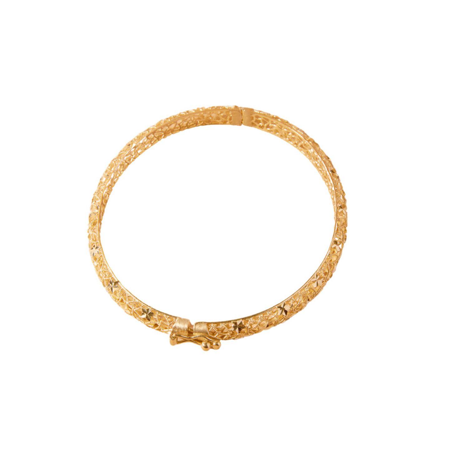 Pulsera de Oro 18kt Tipo Esclava-2